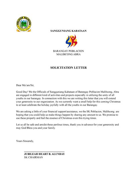 liham para sa mayor tagalog|Solicitation Letter Tagalog Halimbawa At Iba Pang .